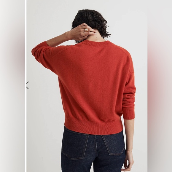 Madewell (Re)sponsible Cashmere V-Neck Sweater - Picture 2 of 9